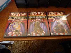 Europe's Big Top Circus Stars: Live From The Hippodrome - 3 DVD's - Picture 1 of 1