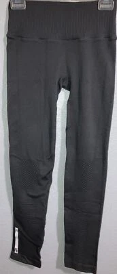 Leggings EF Línea Sin Costuras Gris Rendimiento Compresión Pierna Ajustada Cintura Alta L/XL Foto 1 de 4