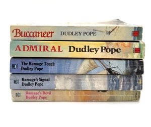 PB Lot of 5 Dudley Pope Books PB Ramage Admiral Buccaneer 1981-1984 - Bild 1 von 15
