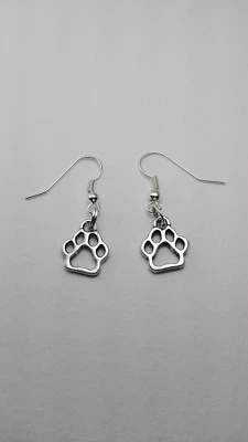 Orecchini anallergici zampa gatto gufo chiave luna cuore torre eiffel tartaruga - Immagine 1 di 4