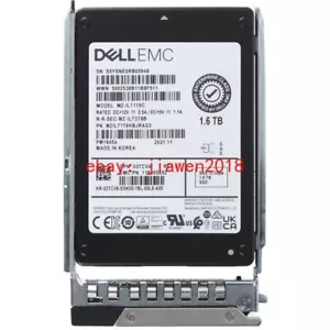 PM1645A Dell 3TCV6 1.6TB SAS 12Gb/s Mixed Use 2.5in SSD MZ-ILT1T6C w/ Gen14 - Picture 1 of 4