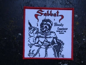 Sabbat Patch Aufnäher Kutte Black/Thrash Metal Sarcófago Venom 6 - Imagen 1 de 1