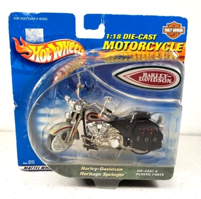 Hot Wheels Harley Davidson Motorcycle-Heritage Springer, Unopened, 2000 - Image 1 of 4