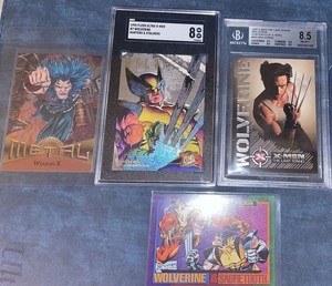 MARVEL CARDS COLLECTION WOLVERINE HUGH JACKMAN X-MEN HUNTERS STALKERS FOIL SGC
