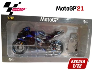 ☆ YAMAHA YZR-M1 • MOTO GP 2021 • FABIO QUARTARARO #20 (Escala 1:12) Ixo, Altaya - Imagen 1 de 12