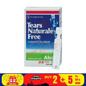 ALCON TEARS NATURALE FREE 32 Viales 0,8 ml LUBRICANTE GOTAS PARA LOS OJOS CALMANTE - Imagen 1 de 12