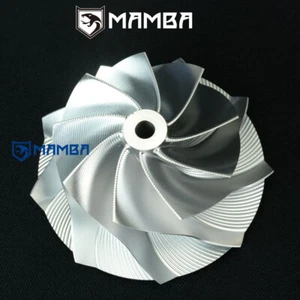 Rueda compresora MAMBA Turbo Billet / Garrett GTX3076R GEN ll (58.2/76.4) 9+0 - Imagen 1 de 3