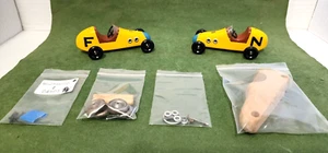 Vintage Wooden Midget Racer Kit - Picture 1 of 17