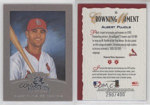 2002 Donruss Diamond Kings Silver Foil /400 Albert Pujols #6