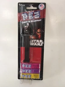 PEZ 2015 Darth Vader The Force Awakens New Package Candy Dispenser USA Star Wars - Picture 1 of 4