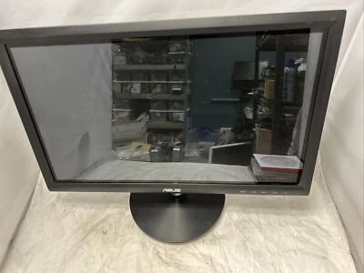 Asus  19.5" Black LED Touchscreen Monitor 1600x900 USB DVI VGA VT207N VT207 POS - Image 1 of 3