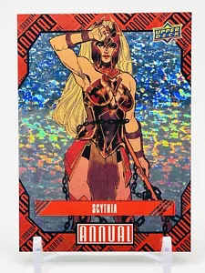 SCYTHIA - SILVER SPARKLE #74 - 2023-24 Upper Deck Marvel Annual - Picture 1 of 2