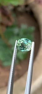 UNTREATED 2.38 Cts Oval Teal Parti Madagascan Sapphire GFCO CERTIFIED - Picture 1 of 6