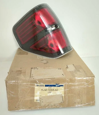 New OEM Genuine Ford Rear Tail Lamp Light 2009-2014 F-150 Black LH AL3Z-13405-AC - Image 1 of 4