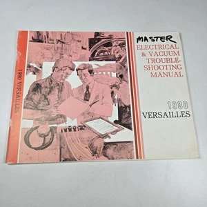 1980 Lincoln Dealer Electrical & Vacuum Diagram Service Manual Versailles - Picture 1 of 6