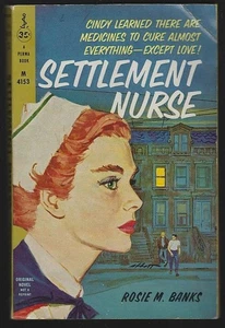 Settlement Nurse Rosie Banks 1959 Vintage Paperback Romance First Edition - Imagen 1 de 1