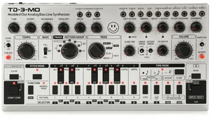 Behringer TD-3-MO-SR Analog Bass Line Synthesizer - Silver - Picture 1 of 7