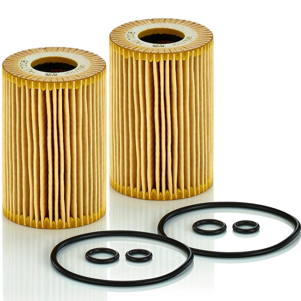 2x Ölfilter MANN-FILTER HU 7008 z für VW Seat Skoda Audi Passat B7 Alhambra