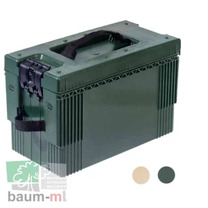 BUNDESWEHR MUNITIONSKISTE M2A1 NATO KUNSTSTOFF CAL.50 BOX ULTRALEICHT 750 g - Bild 1 von 13