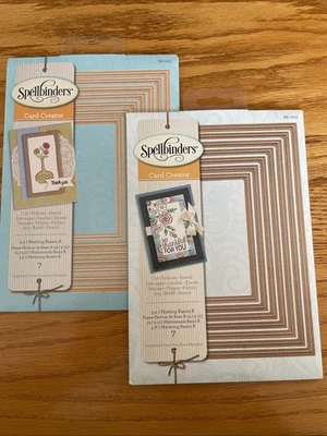 Spellbinders  Card Creator SET  Card Creator Dies-Matting Basics A AND B - Image 1 of 4