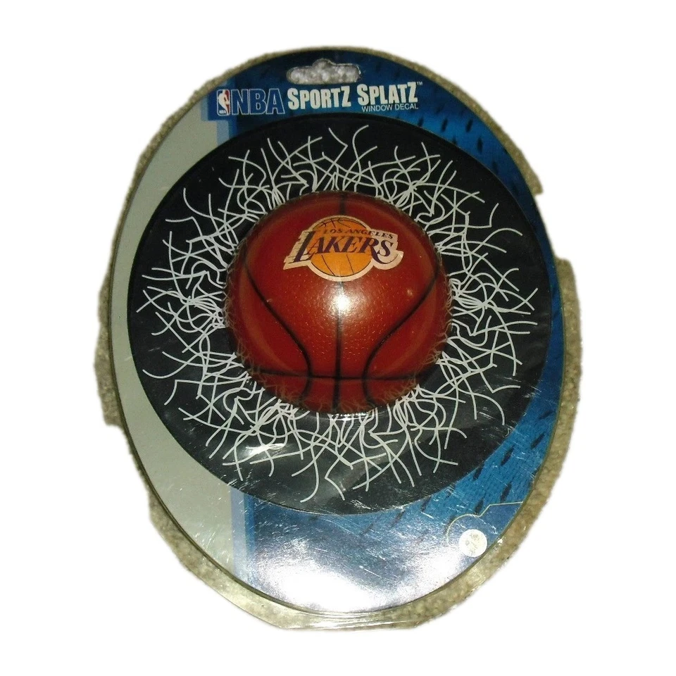 Los Angeles Lakers Sports Splatz Car Automobile Truck Broken WIndow Decal New - Image 1 of 1