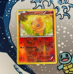 Torchic 15/108 Reverse Holo Black & White Dark Explorers Pokemon Card 2012 NM - Picture 1 of 3