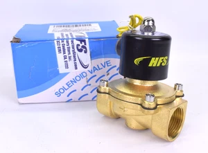 HFS Elektrisches Magnetventil Kupfer Schließer für Wasser Luft Gas - Bild 1 von 8