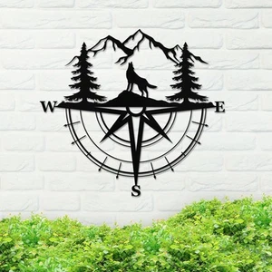 Wolf Compass Sign - Picture 1 of 10