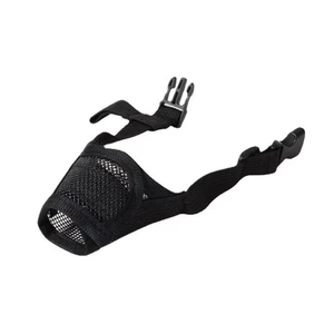 Bozal antiladridos para perros pequeños grandes malla ajustable transpirable boca para mascotas - Imagen 1 de 11