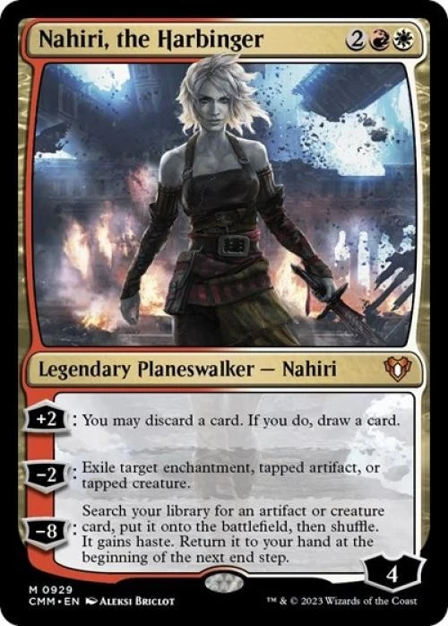 NM M - Nahiri, the Harbinger: Commander Masters - Image 1 of 1