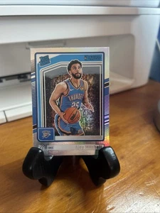 2024-25 Panini Donruss - Rated Rookie Ajay Mitchell #218 Holo Winter (RC) - Picture 1 of 2