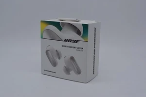 NEW Bose QuietComfort Ultra Noise Cancelling Earbuds - White, Sealed in Box - Picture 1 of 7