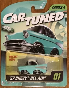 New CAR TUNED BY MGA LOWRIDERS '57 CHEVY BEL AIR #01 Series 4 DIECAST - Picture 1 of 2