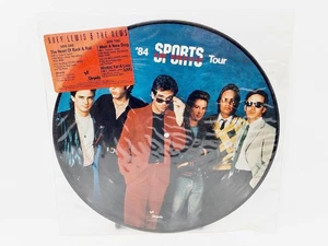 Huey Lewis & The News 1984 Sports Tour Picture Disc Vinyl LP, EX, Hype, Nice - Imagen 1 de 4