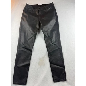 DL1961 Emma Power Legging Char Faux Leather Skinny Pants Women's Size 27 - Picture 1 of 8