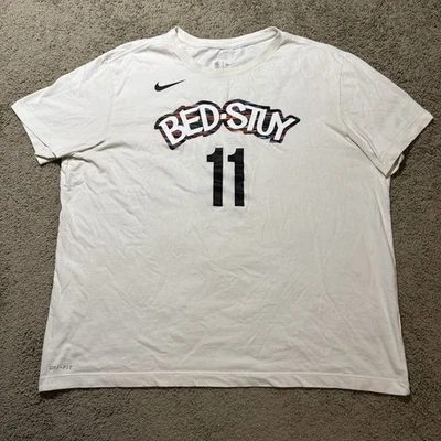 Nike Brooklyn Nets Kyrie Irving City Edition Jersey T-Shirt White Men’s 2XL NBA - Image 1 of 4