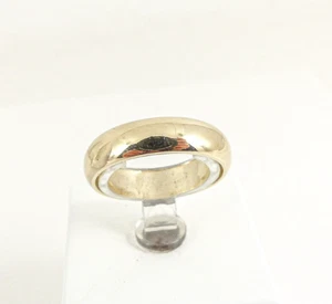 9 kt Gold Ehering Band schlicht 4,1 Gramm gepunzt 5 mm Größe O Geschenkbox - Bild 1 von 9