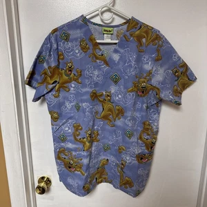 Scooby-Doo Scrub Top – Size M – Used Good - Picture 1 of 3