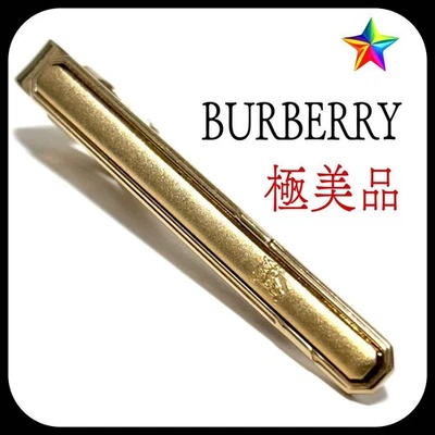Burberry Gold Horse Logo Tie Pin Elegant Stylish Free Shipping - Image 1 of 4