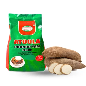Ayoola Poundo Yam flour 9.1kg, 4.5kg and 1.8kg - Picture 1 of 4