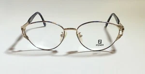 Occhiali da vista donna FENDI VINTAGE F39 lilla lucentezza made in Italy nuovi! - Foto 1 di 4