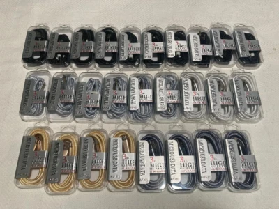 Lot of 27 Three ft 3.5mm Audio Stereo Auxillary Cables for IPOD Phone Car - Image 1 of 3