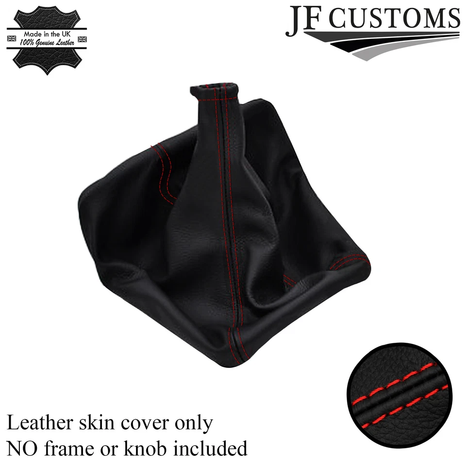 Rote Naht Für Hummer H3 05-11 Manuell Leder Shift Stiefel Eigener Neu Made IN UK - Bild 1 von 3