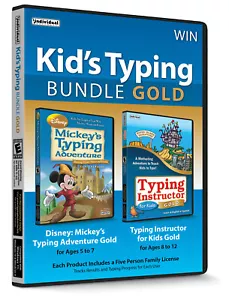 Kid’s Typing Bundle Gold PC Windows NEW! - Picture 1 of 7