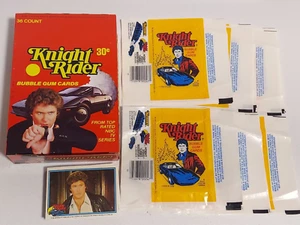 1983 Donruss KNIGHT RIDER ICONIC TV SHOW Complete 55 Card Set w/ Box Wrappers - Picture 1 of 6