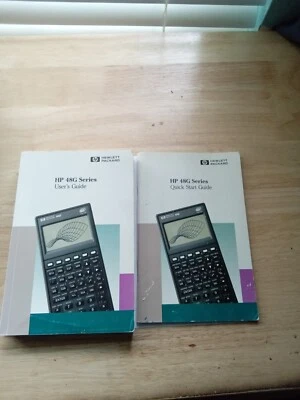 Hewlett Packard HP 48G 48Gx Graphing Calculator User Manual and quick user guide - Image 1 of 4