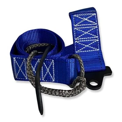 Polaris Can-Am Arctic Cat Universal ATV UTV Heavy Duty 4' Nylon Winch Plow Strap - Image 1 of 2