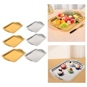 Fruit Serving Plate Rectangle Plate Multipurpose Handcrafted Fruit Plate for - Picture 1 of 13