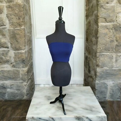 Free People Intimately Bandeau Style Bra Tube Top  Size Small Blue Strapless  - Image 1 of 4