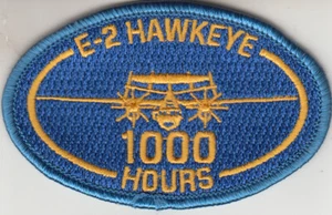 VAW-120 1000 HRS E-2 HAWKEYE OVAL PATCH [Item 120000] - Picture 1 of 1